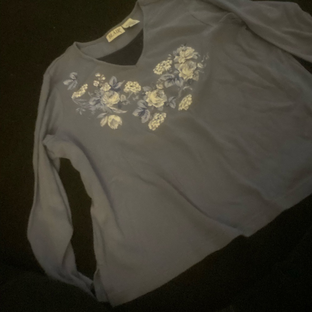 Soft sweater blouse